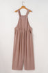 Corded Adjustable Straps Wide Leg Loose Overall